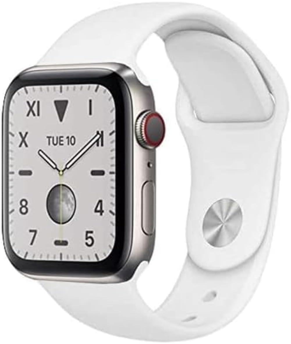 Amazon.com: Apple Watch Series 5 (GPS + Cellular, 40MM) - Titanium